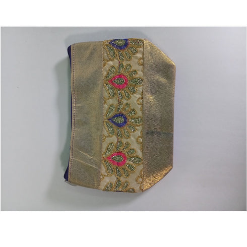 Fancy Bag With Gold Color  - Pack Of 10 - 1200gms